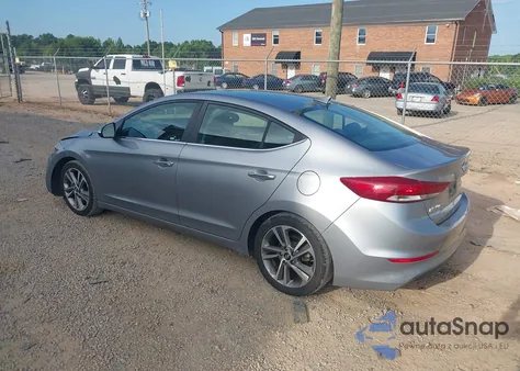 2017 Hyundai Elantra Limited из США, поврежденный, VIN 5NPD84LFXHH080956
